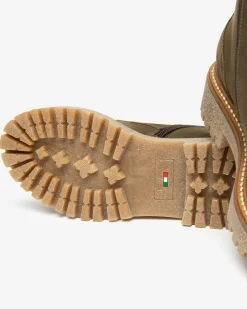 Nero Giardini Anfibi Donna in Suede Best