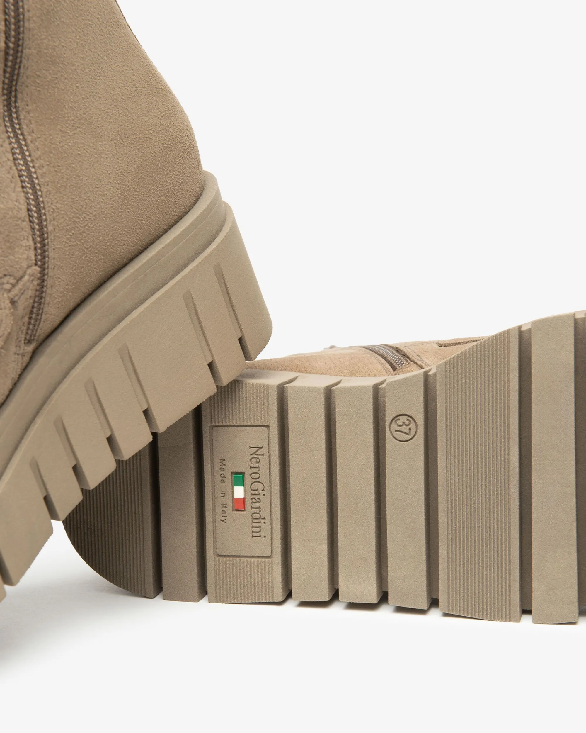 Nero Giardini Anfibi Donna in Suede Outlet