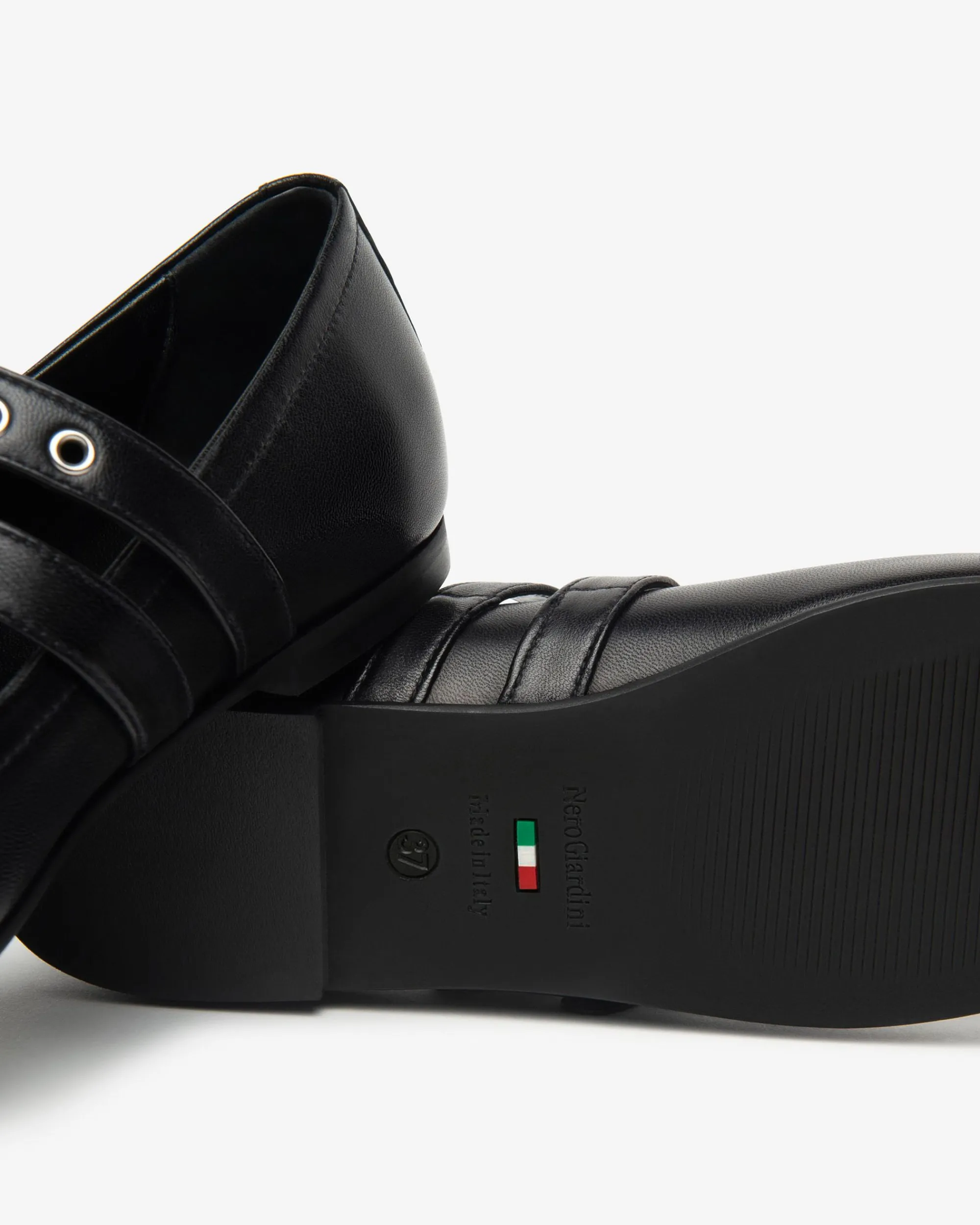 Nero Giardini Ballerine Donna in Pelle Nero Online