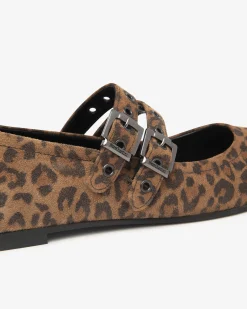 Nero Giardini Ballerine Donna in Suede Marrone Outlet