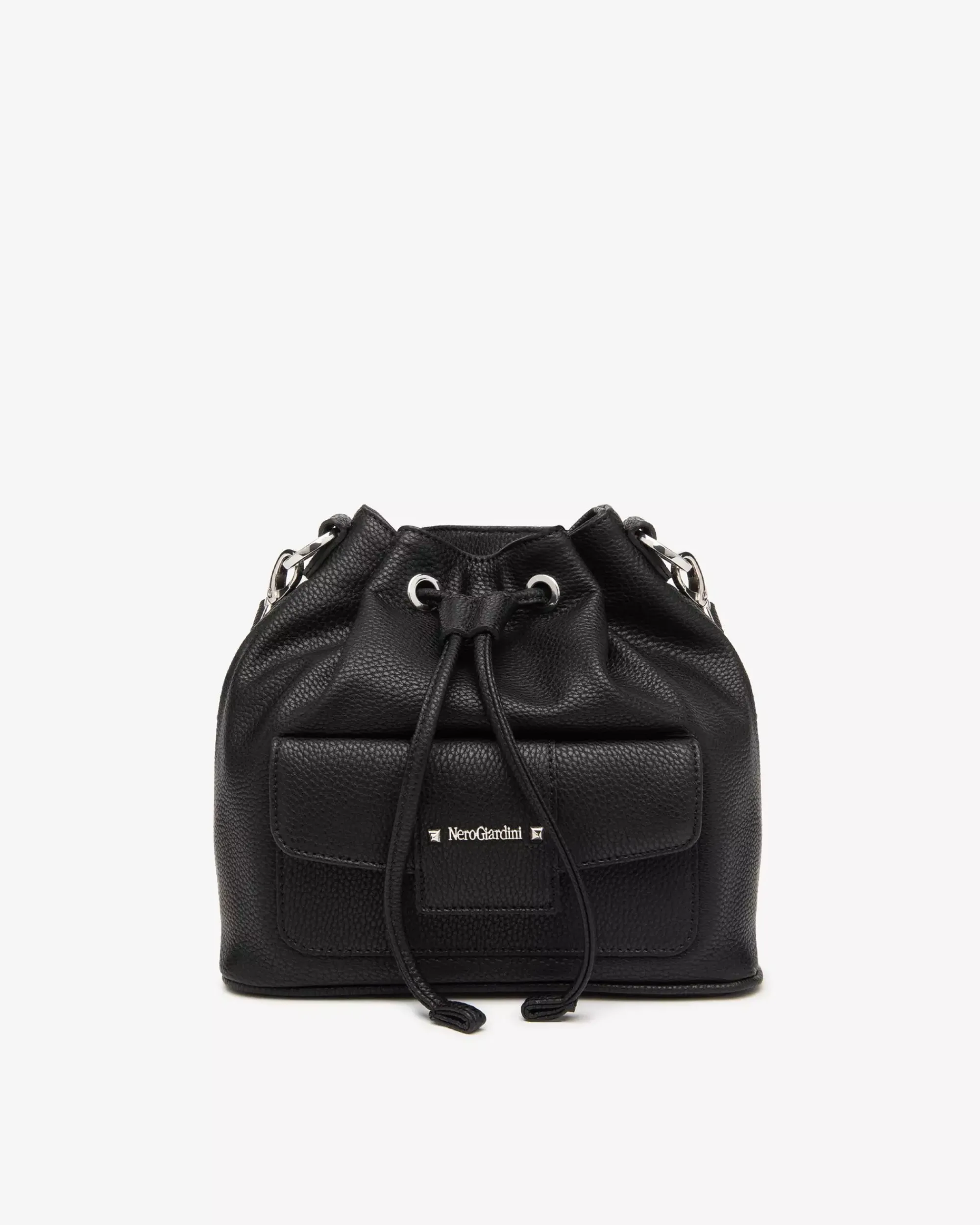 Nero Giardini Borsa a Secchiello da Donna in Materiale Tecnico