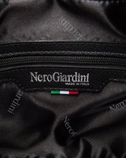 Nero Giardini Borsa a Secchiello da Donna in Materiale Tecnico