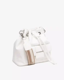 Nero Giardini Borsa a Secchiello da Donna in Materiale Tecnico