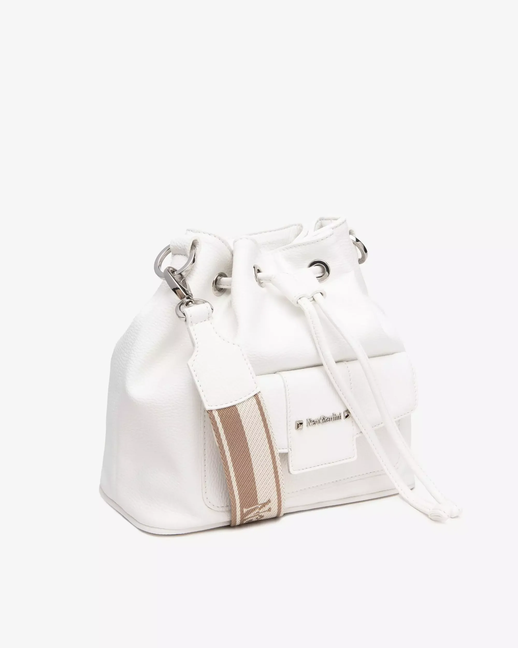 Nero Giardini Borsa a Secchiello da Donna in Materiale Tecnico