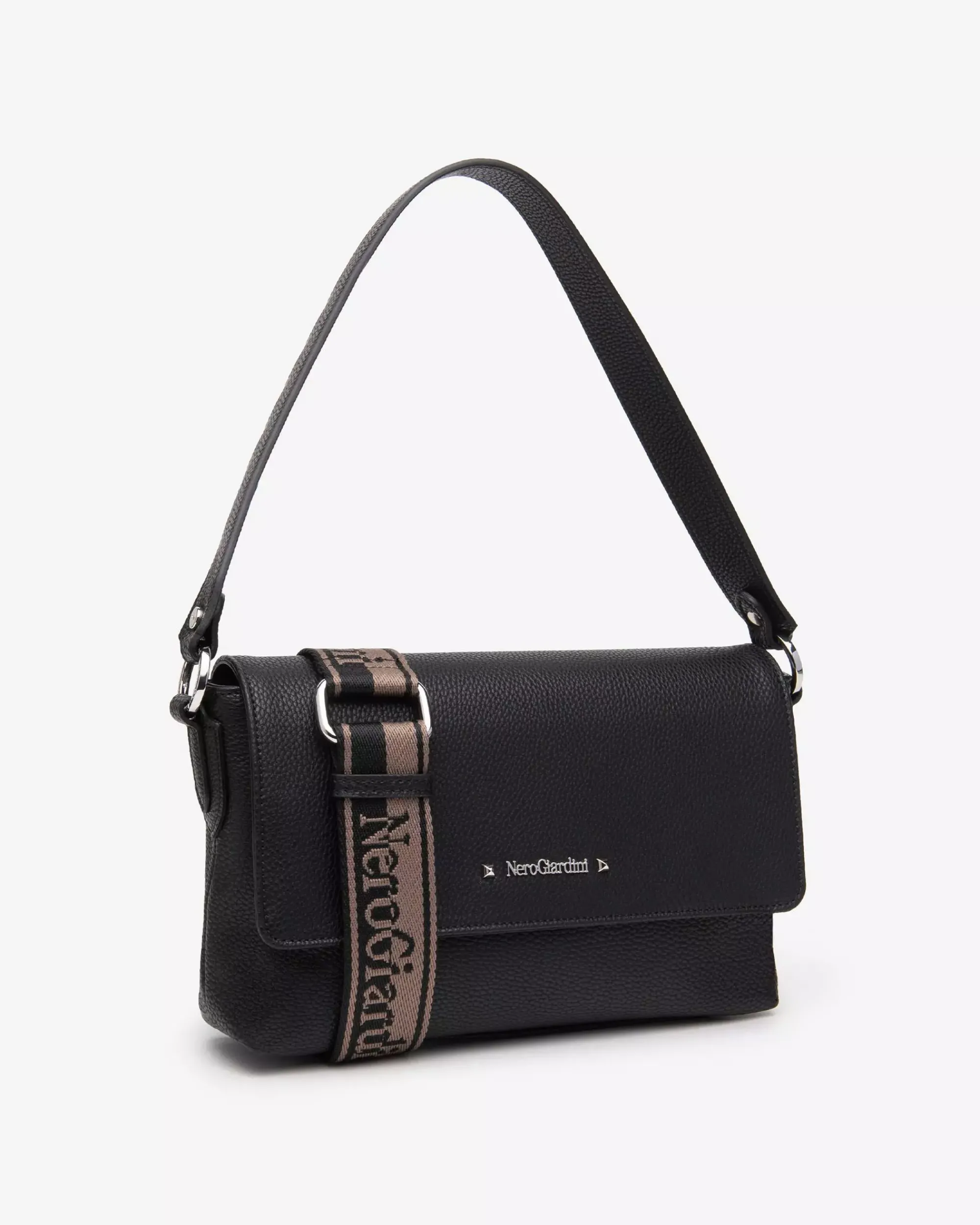 Nero Giardini Borsa a Spalla da Donna in Materiale Tecnico Online