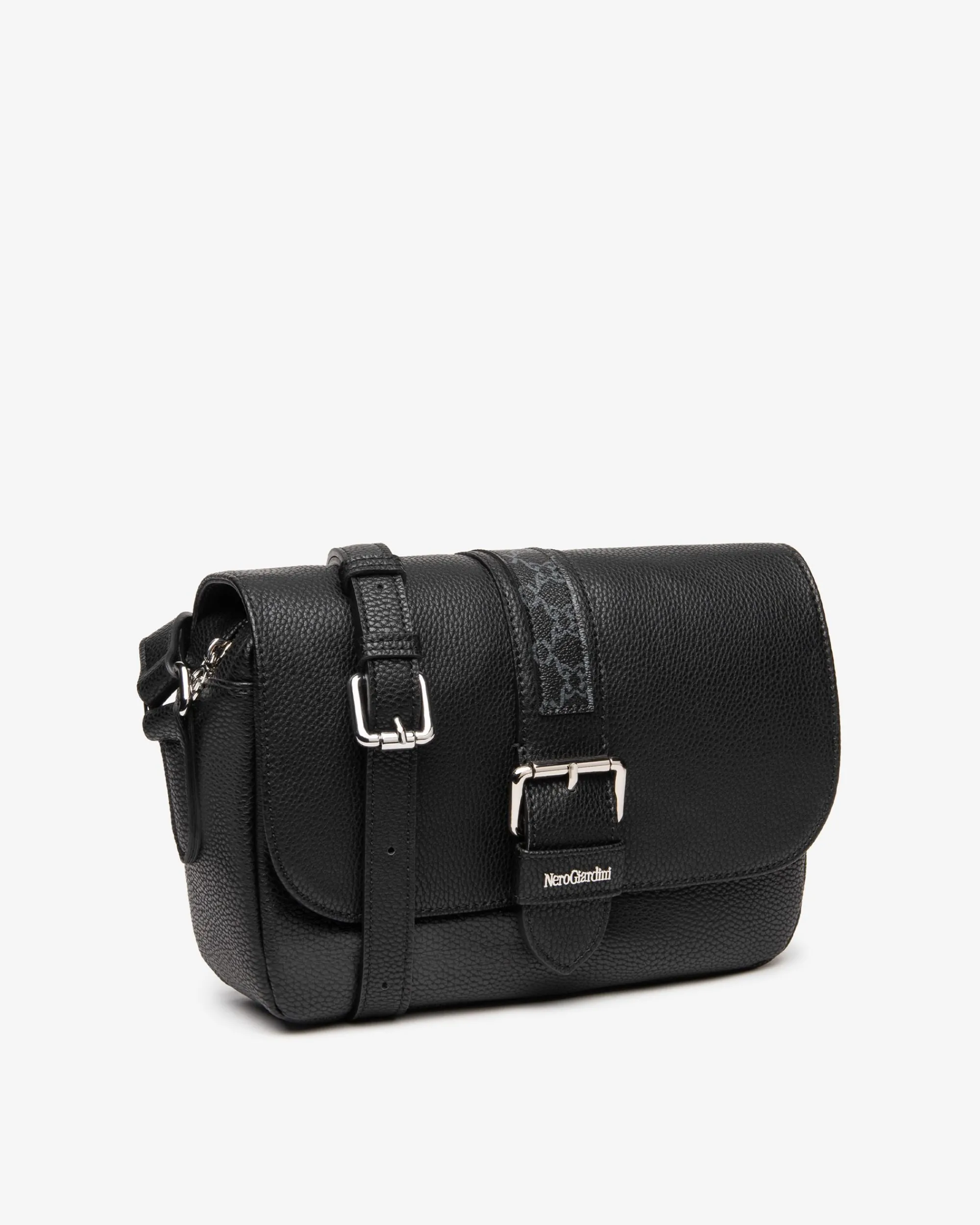 Nero Giardini Borsa a Tracolla da Donna in Materiale Tecnico New