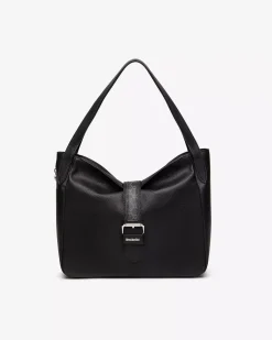 Nero Giardini Borsa Hobo da Donna in Materiale Tecnico Outlet