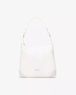 Nero Giardini Borsa Hobo da Donna in Materiale Tecnico