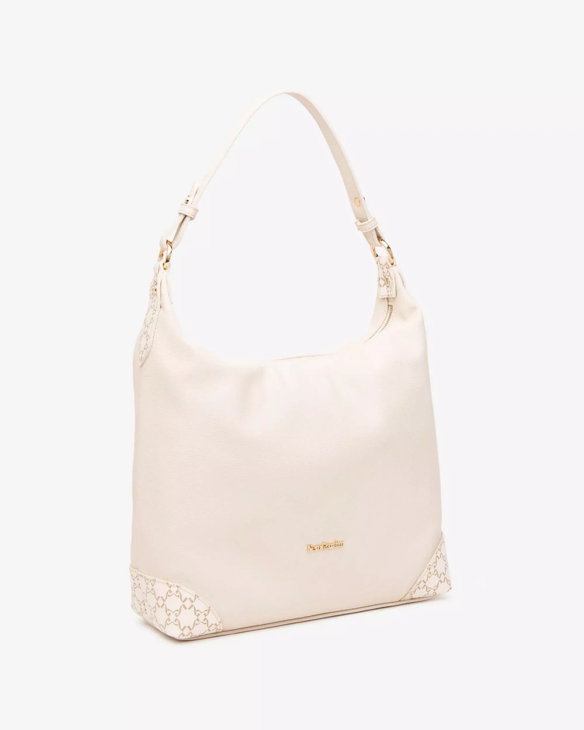 Nero Giardini Borsa Hobo da Donna in Materiale Tecnico
