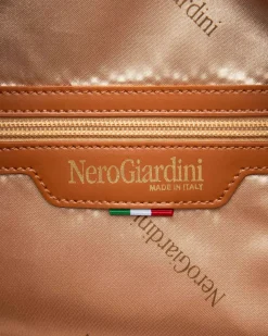 Nero Giardini Borsa Hobo da Donna in Tessuto e Materiale Tecnico Blu Hot