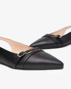 Nero Giardini Décolleté Donna in Pelle Nero Clearance