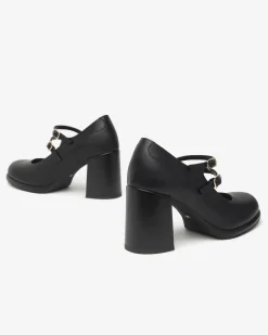 Nero Giardini Décolleté Donna in Pelle Nero Online