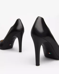 Nero Giardini Décolleté Donna in Pelle Nero Online