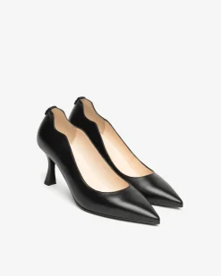 Nero Giardini Décolleté Donna in Pelle Nero Online