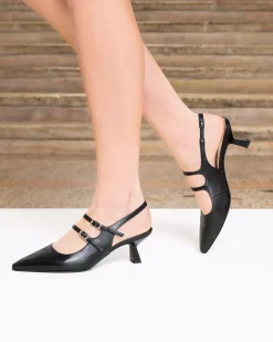 Nero Giardini Décolleté Donna in Pelle Sale
