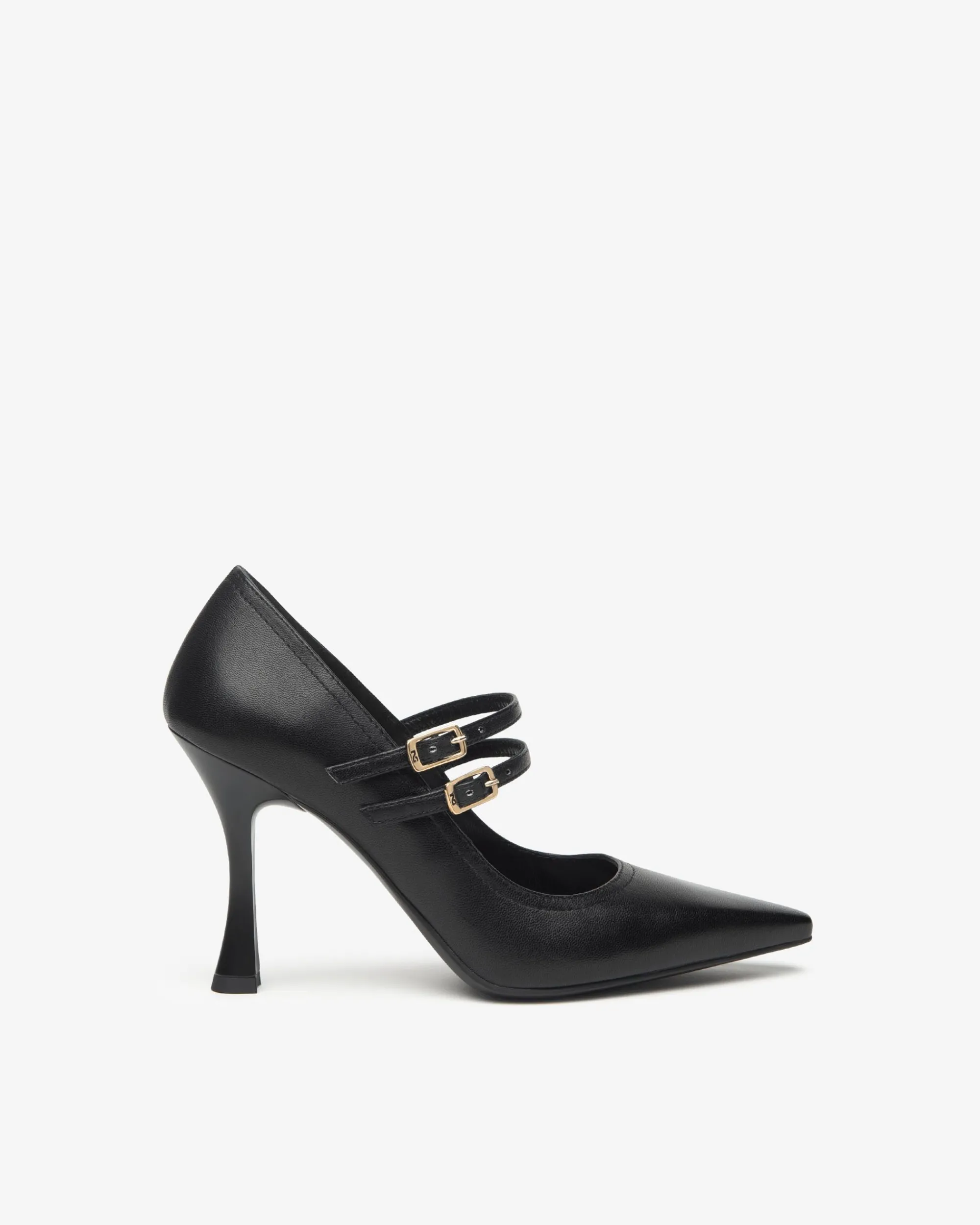 Nero Giardini Décolleté Donna in Pelle Nero Outlet