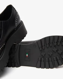 Nero Giardini Mary Jane Donna in Pelle Nero Online