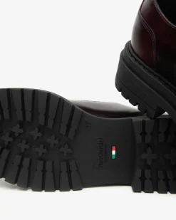 Nero Giardini Mary Jane Donna in Pelle Rosso Online