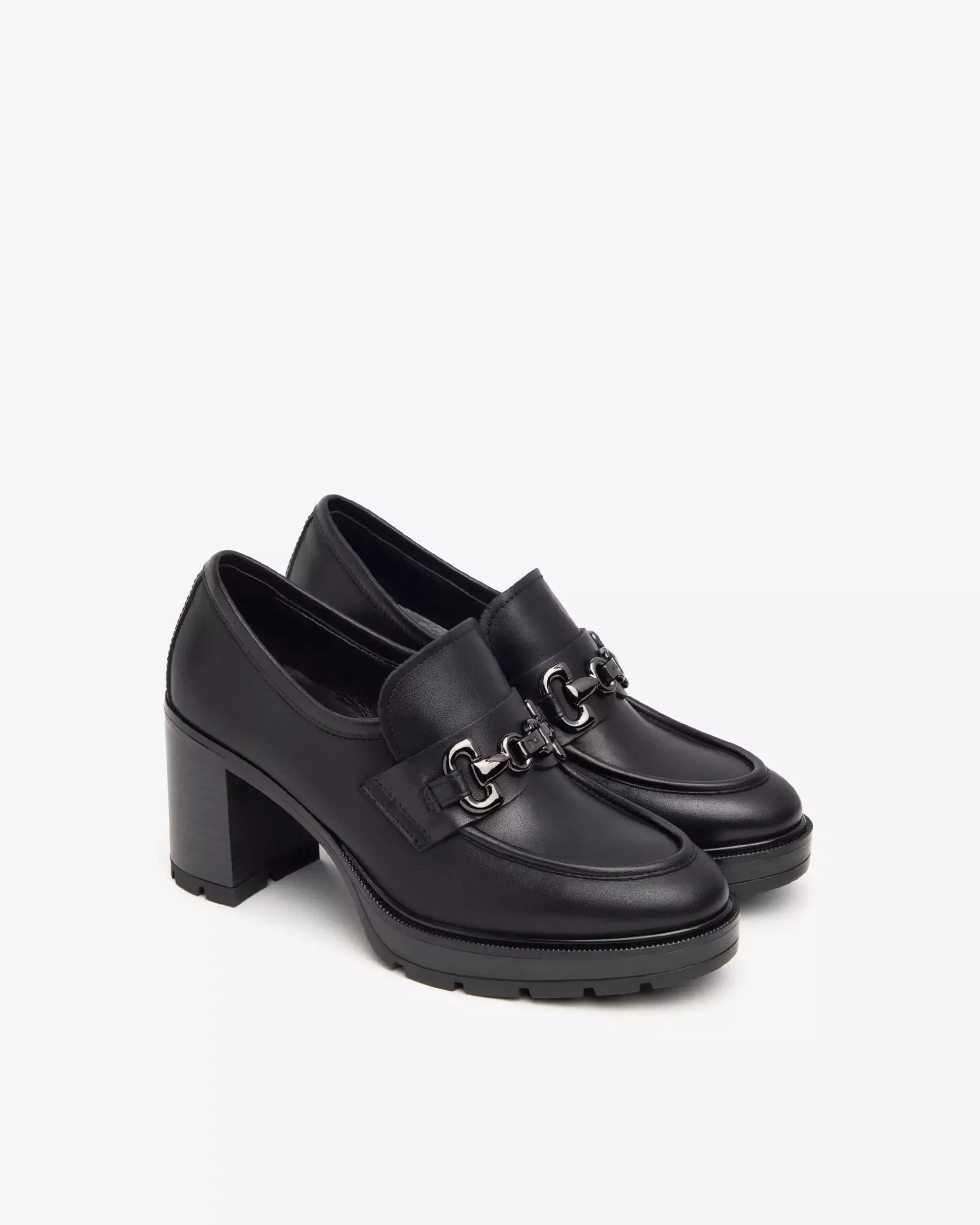 Nero Giardini Mocassini Donna in Pelle Nero Outlet