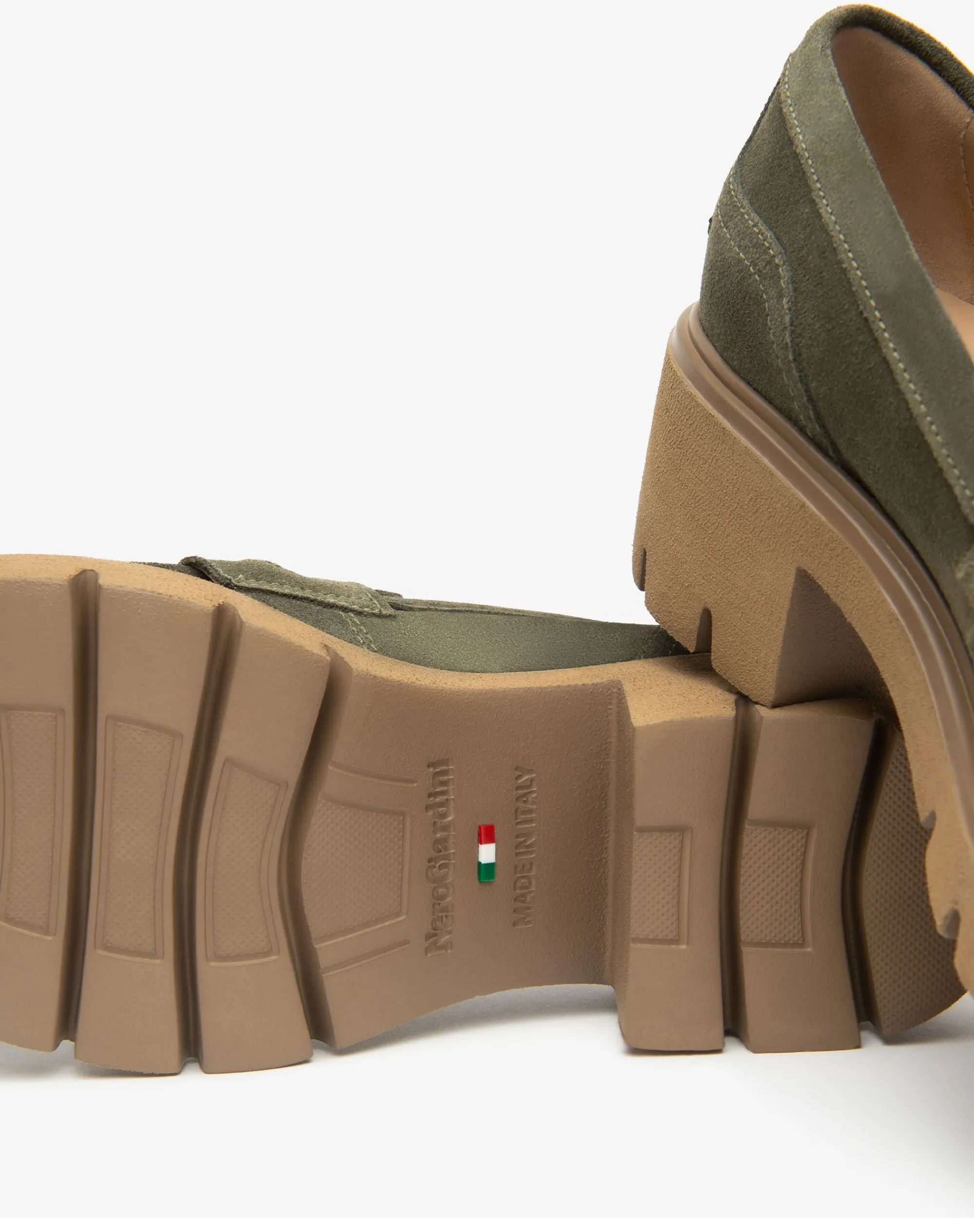 Nero Giardini Mocassini Donna in Suede Sale