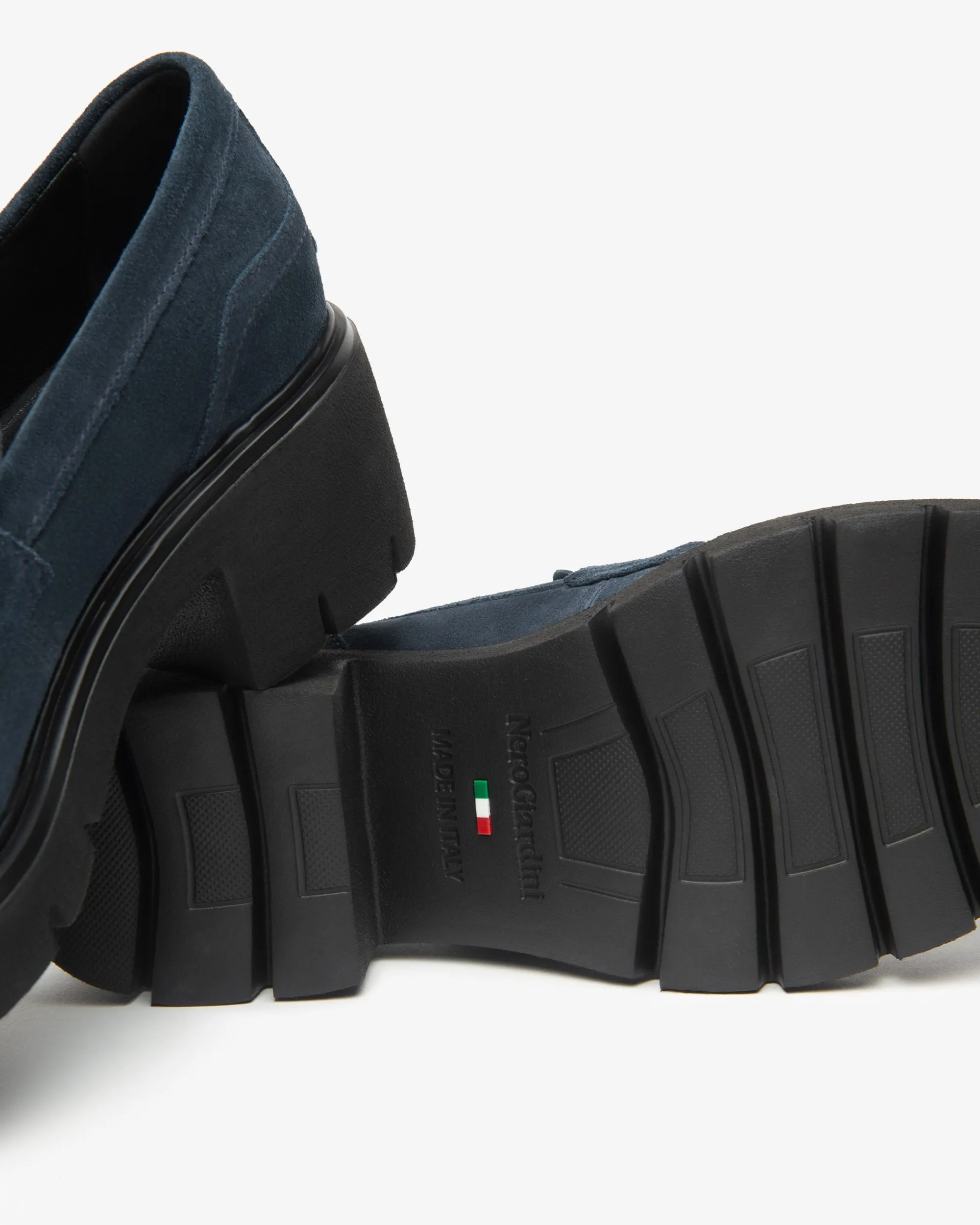 Nero Giardini Mocassini Donna in Suede Sale