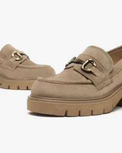 Nero Giardini Mocassini Donna in Suede Sale