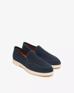 Nero Giardini Mocassini Uomo in Camoscio New