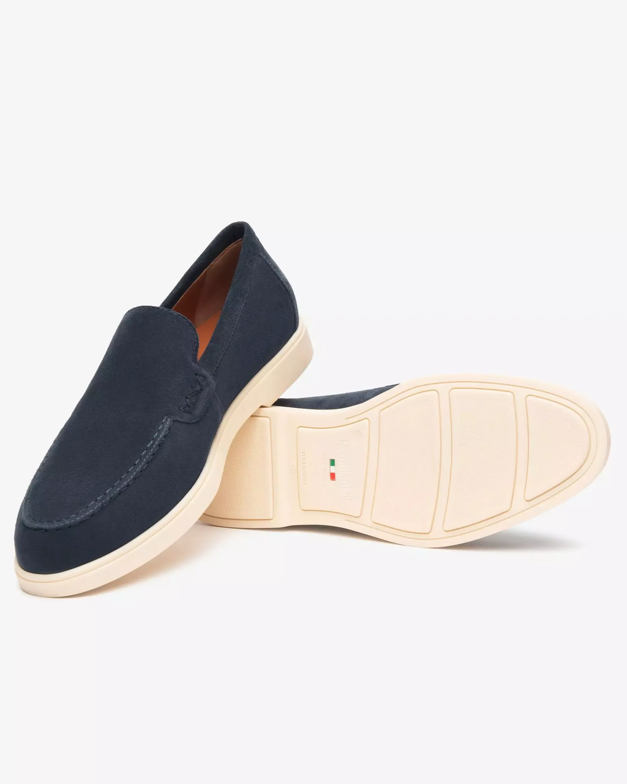 Nero Giardini Mocassini Uomo in Camoscio New