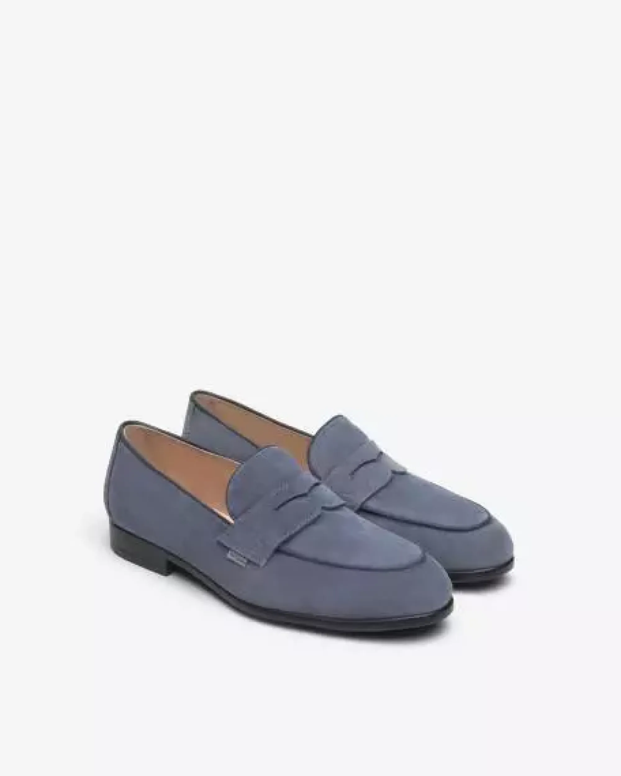 Nero Giardini Mocassini Uomo in Camoscio Clearance