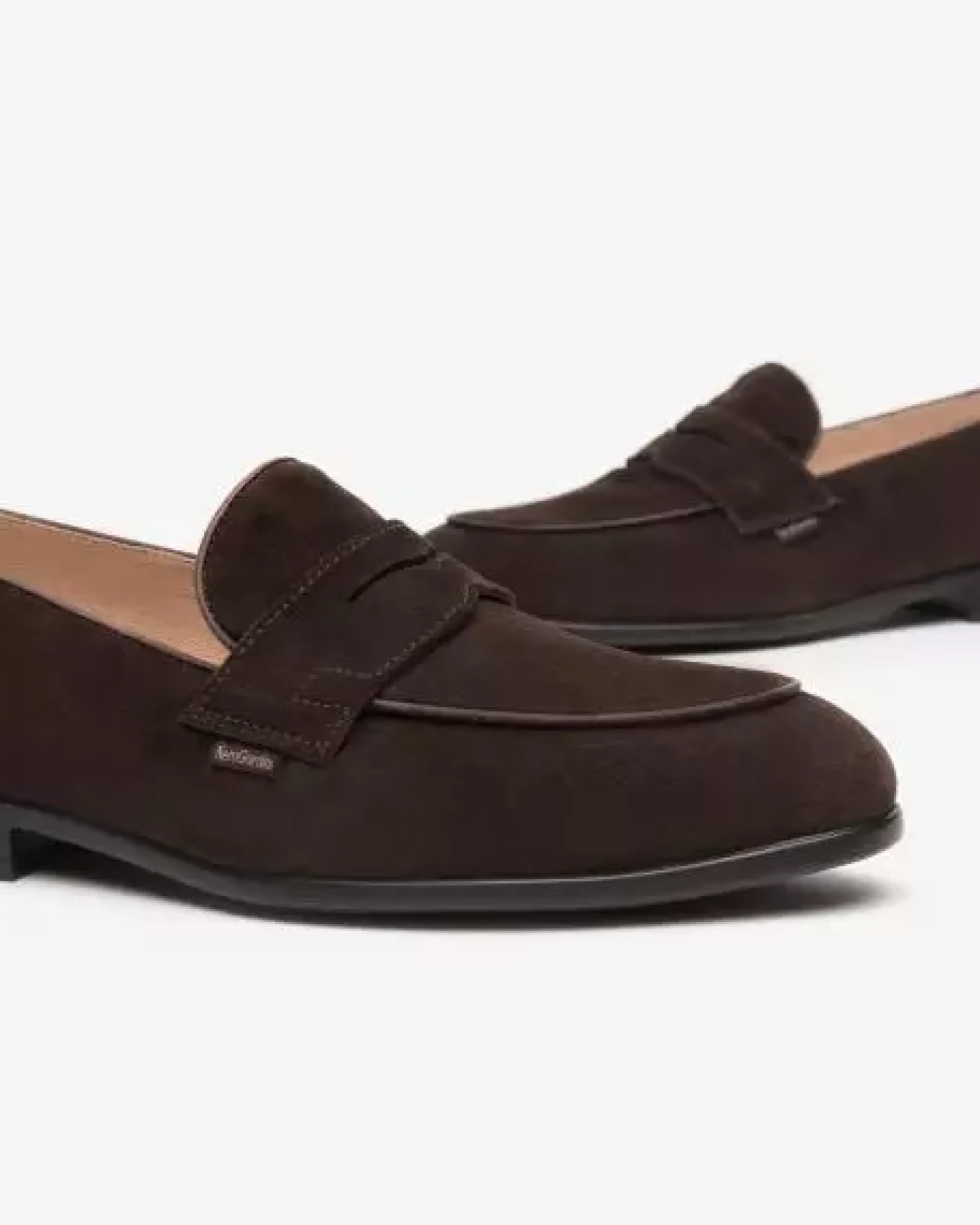 Nero Giardini Mocassini Uomo in Camoscio Clearance