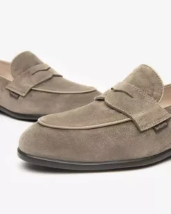 Nero Giardini Mocassini Uomo in Camoscio Clearance