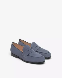 Nero Giardini Mocassini Uomo in Camoscio Clearance