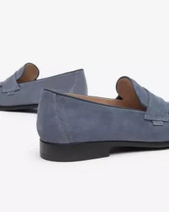 Nero Giardini Mocassini Uomo in Camoscio Clearance