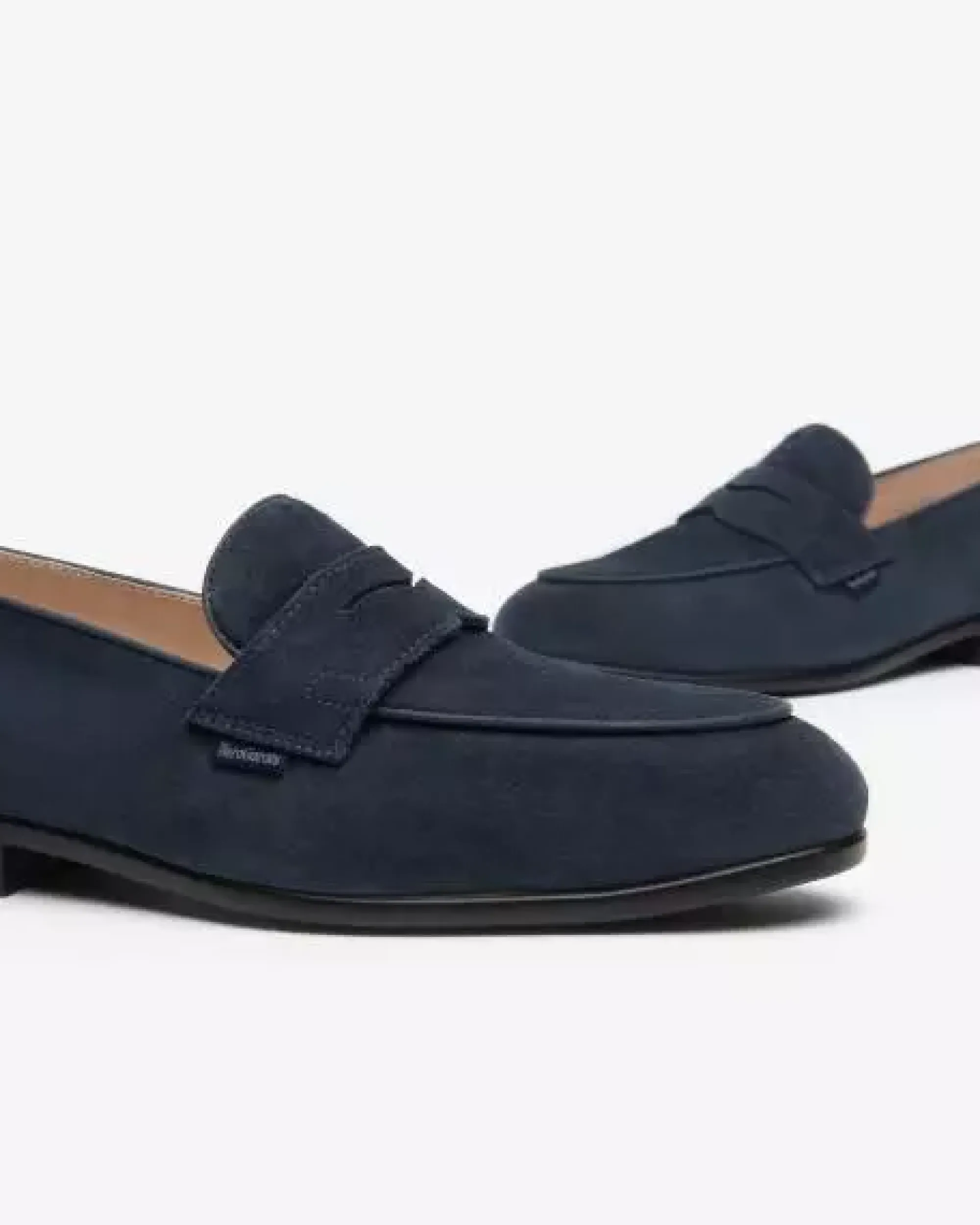 Nero Giardini Mocassini Uomo in Camoscio Clearance