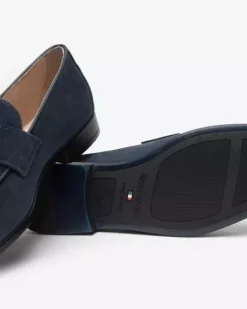 Nero Giardini Mocassini Uomo in Camoscio Clearance