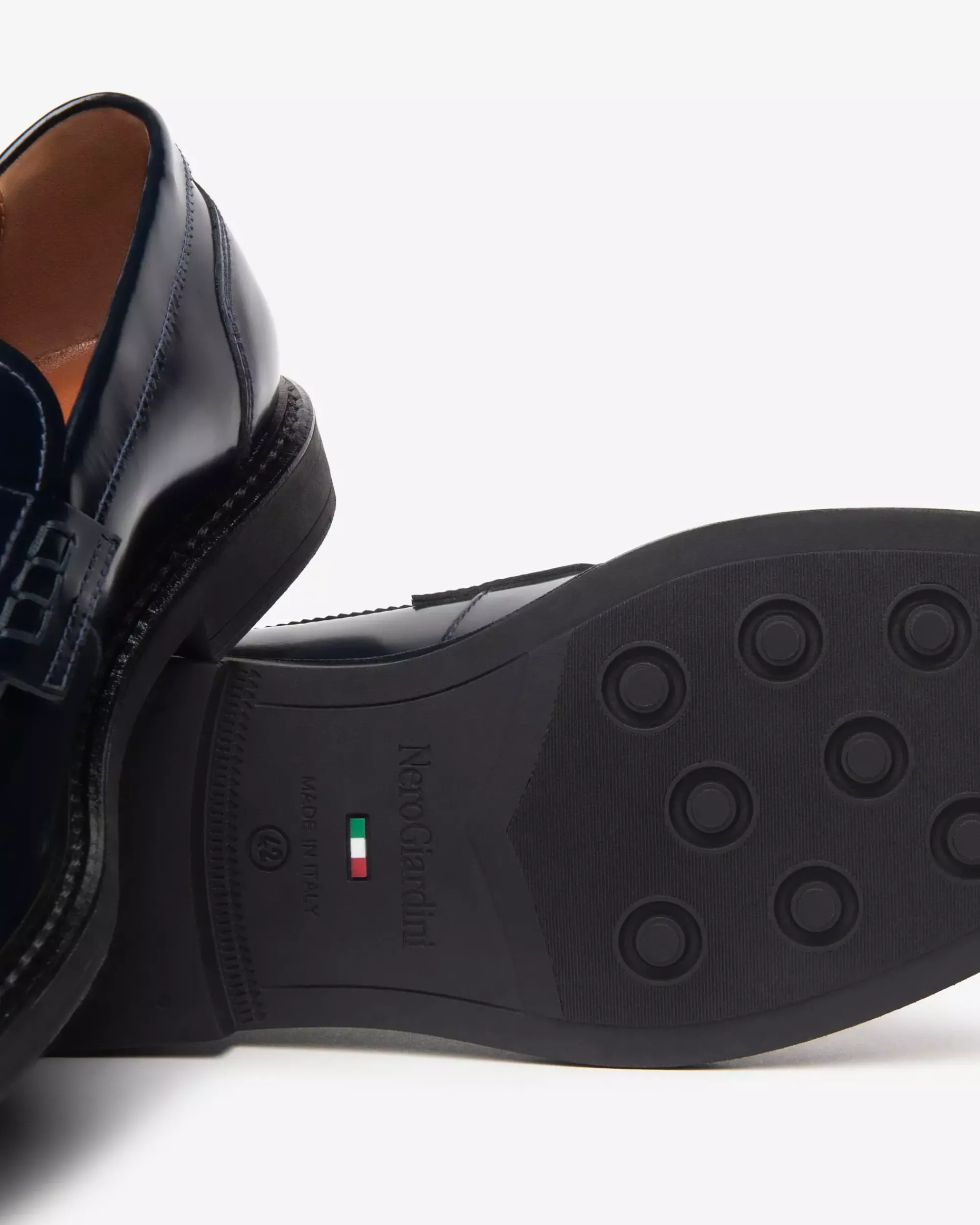 Nero Giardini Mocassini Uomo in Pelle Clearance