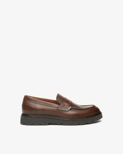 Nero Giardini Mocassini Uomo in Pelle T. Di Moro Discount