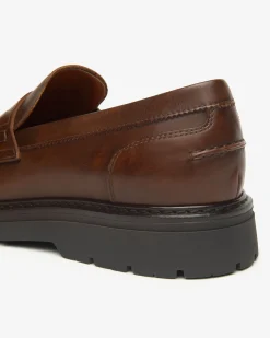 Nero Giardini Mocassini Uomo in Pelle T. Di Moro Discount