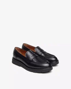 Nero Giardini Mocassini Uomo in Pelle New