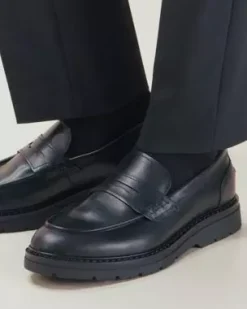 Nero Giardini Mocassini Uomo in Pelle New