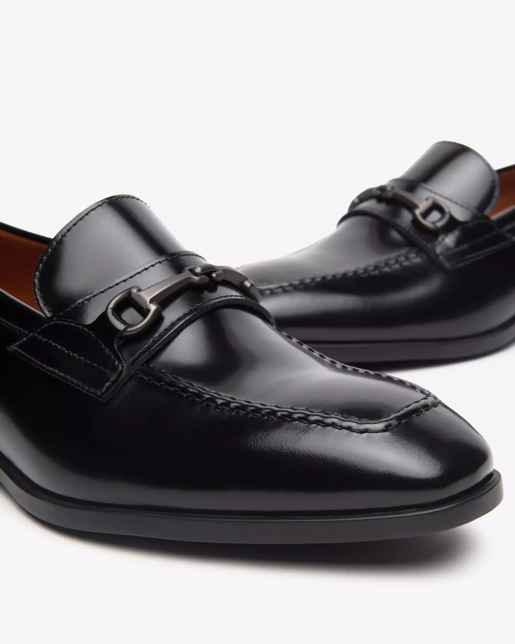 Nero Giardini Mocassini Uomo in Pelle Nero Online