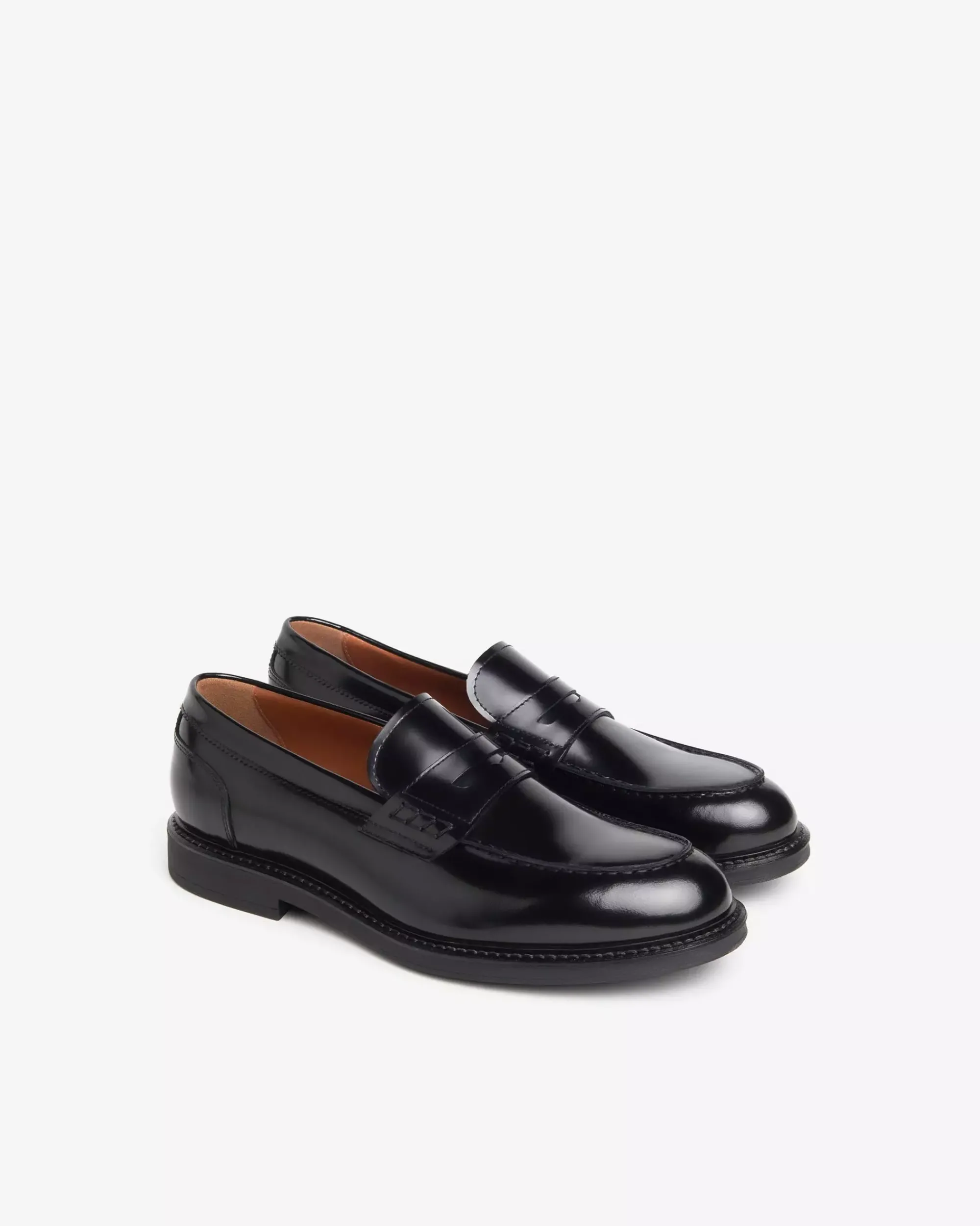 Nero Giardini Mocassini Uomo in Pelle Discount