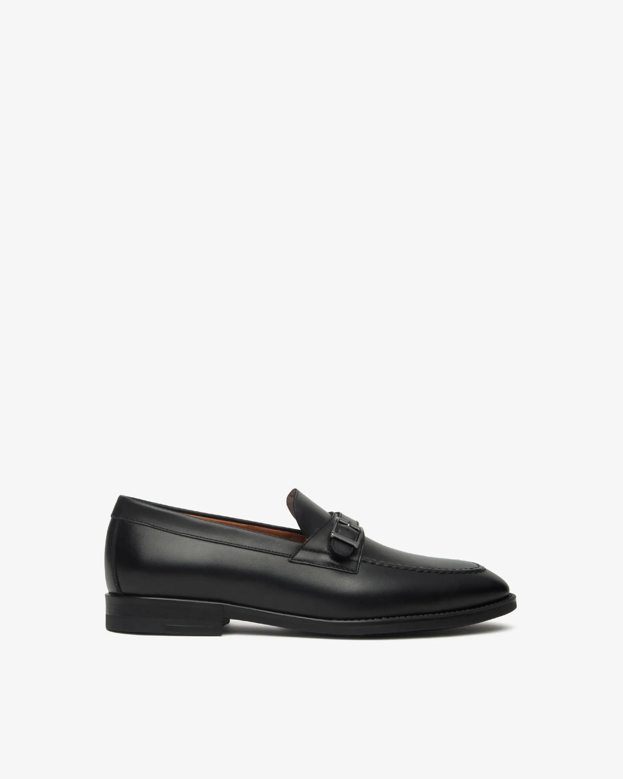 Nero Giardini Mocassini Uomo in Pelle Nero Discount