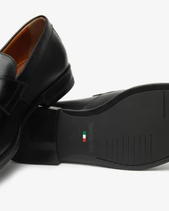 Nero Giardini Mocassini Uomo in Pelle Nero Discount