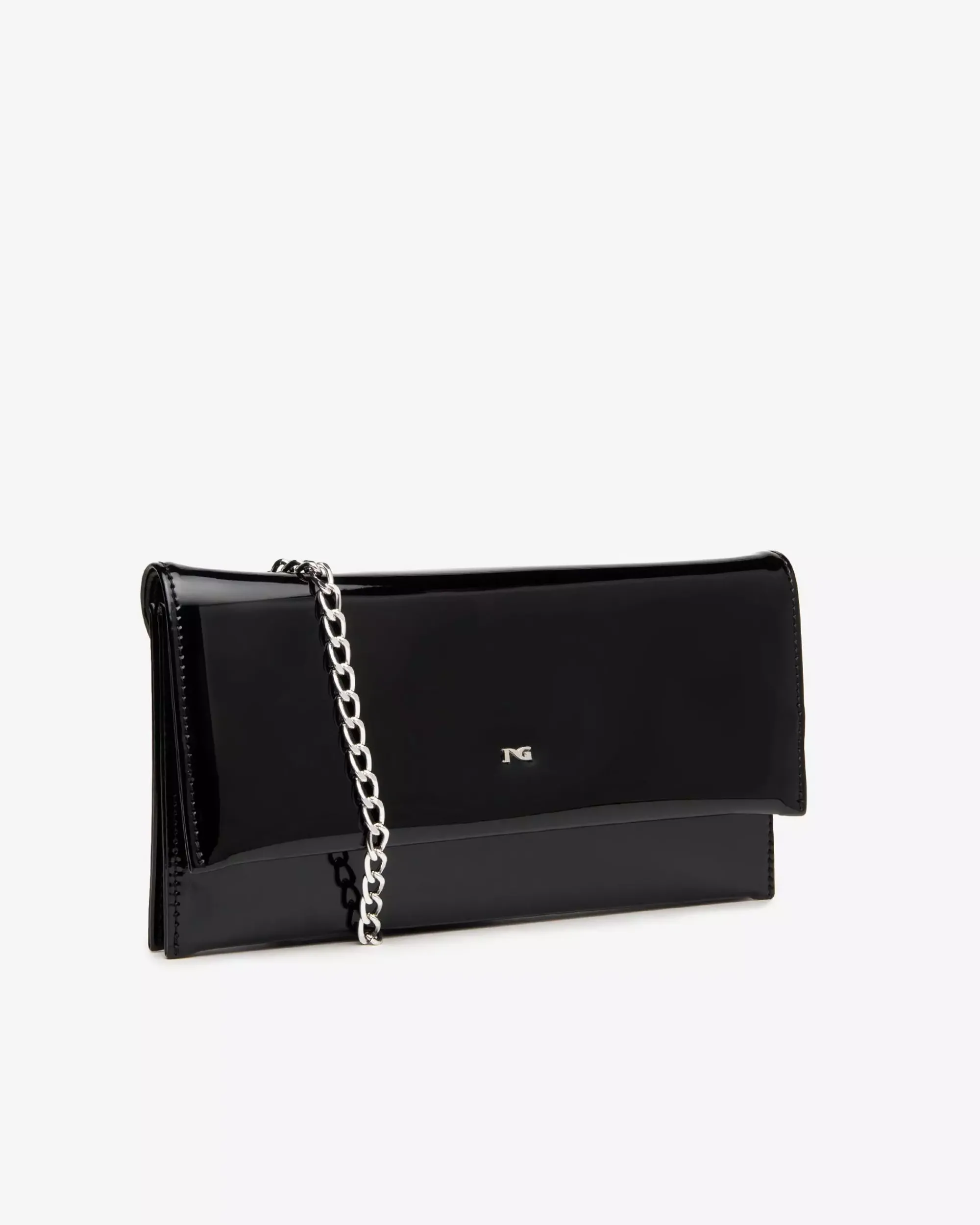 Nero Giardini Pochette da Donna in Materiale Tecnico Nero Outlet