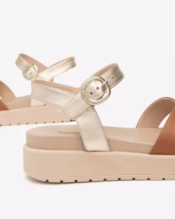 Nero Giardini Sandali Donna in Pelle Marrone