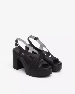 Nero Giardini Sandali Donna in Pelle New