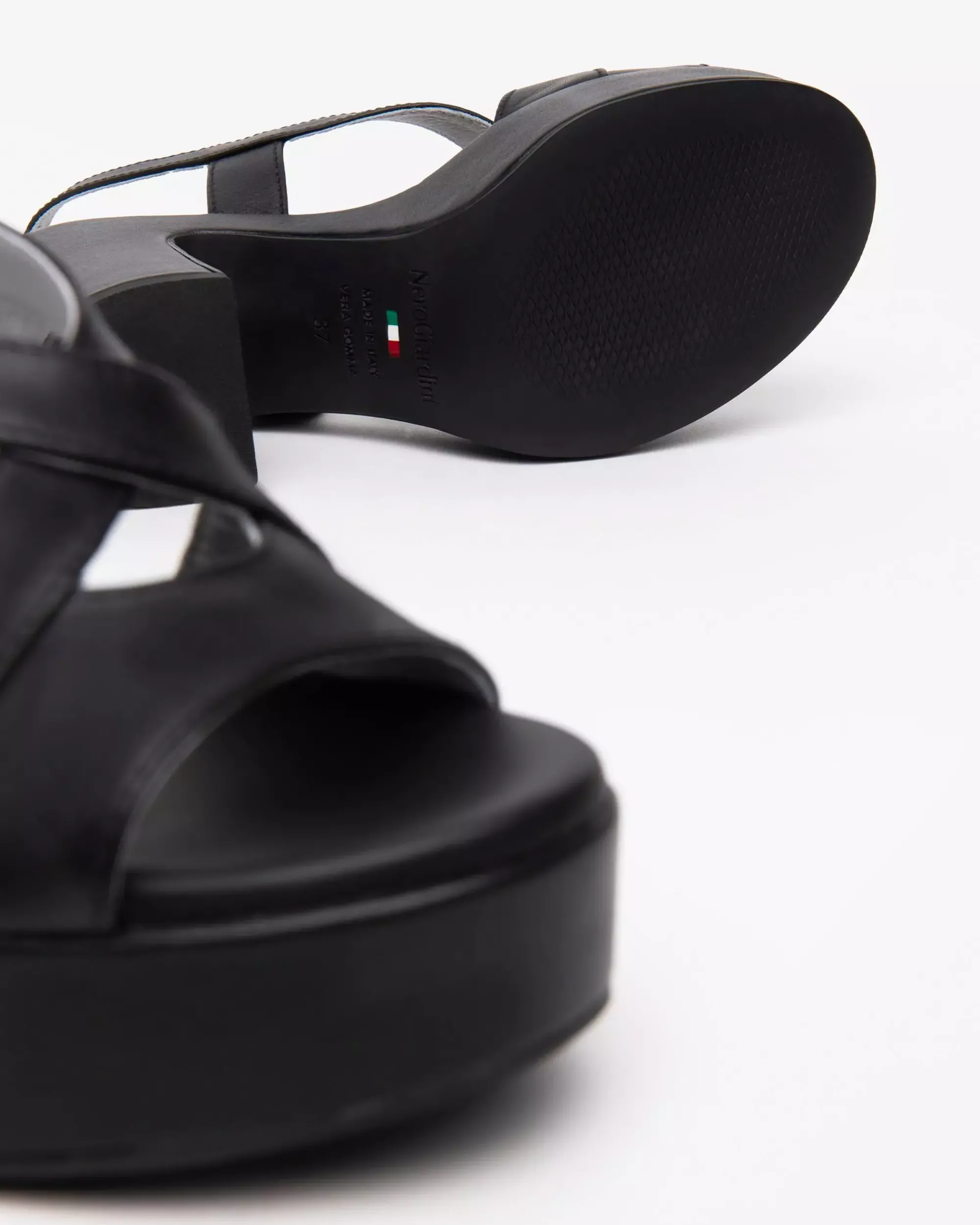 Nero Giardini Sandali Donna in Pelle New