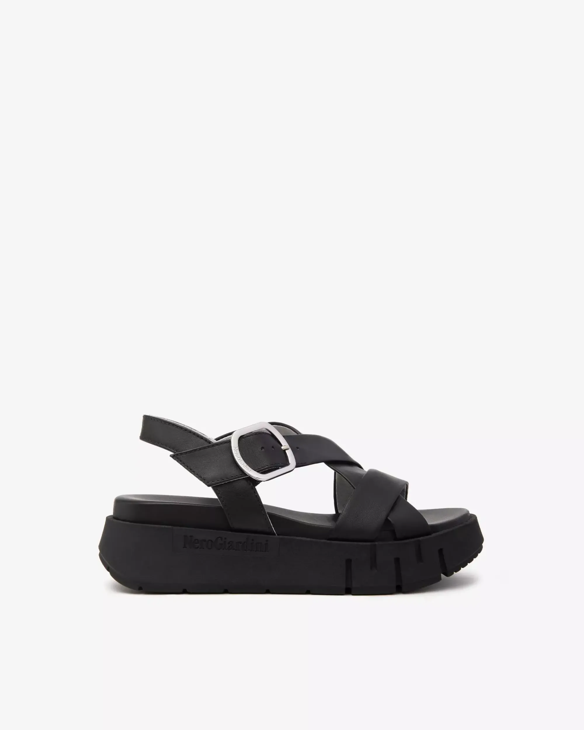 Nero Giardini Sandali Donna in Pelle Nero Best