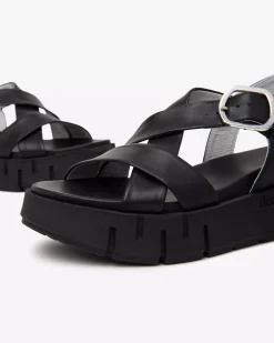 Nero Giardini Sandali Donna in Pelle Nero Best